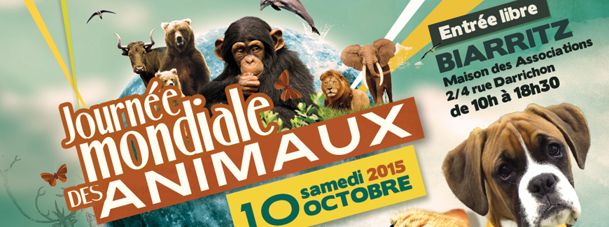 JOURNEE MONDIALE des ANIMAUX